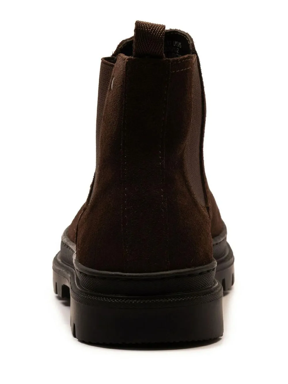 Sale Off The Hook Harrison Suede Leather Formal Chelsea Boots Brown