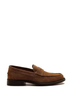 Best Off The Hook Monro Loafer Formal Casual Slip-On Leather Shoes Brown