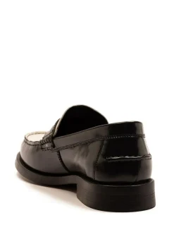 Clearance Off The Hook Monro Loafer Formal Casual Slip-On Leather Shoes White
