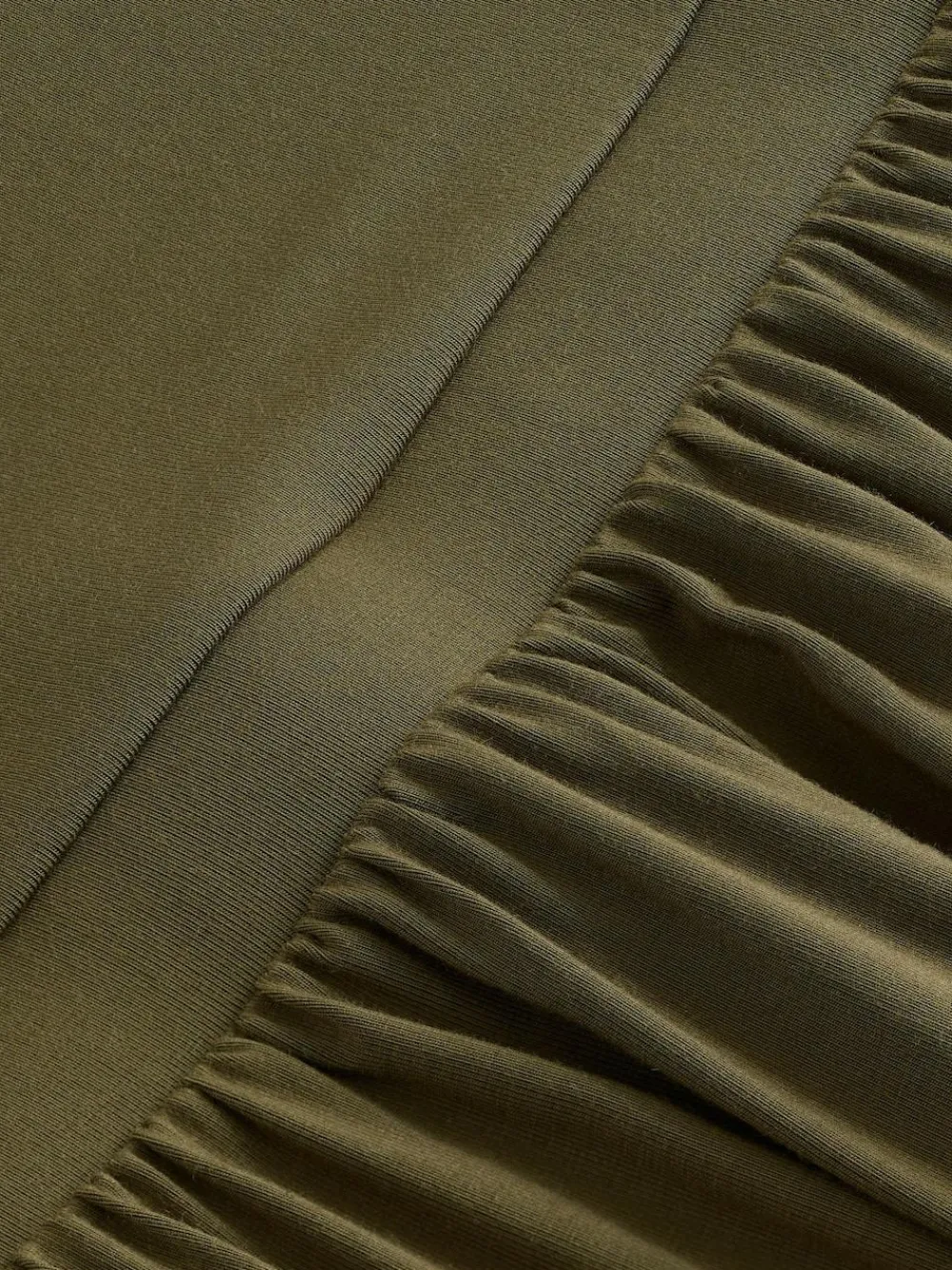 Sale Next Jersey Waisted Summer Dress Olive Green