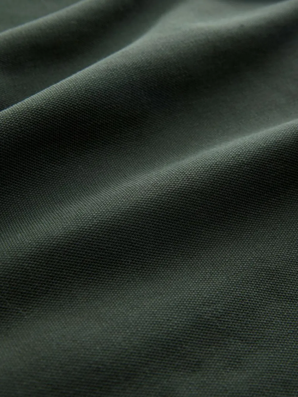 Next Olive Green Regular Fit Long Sleeve Pique Polo Shirt^ Tops & T-Shirts