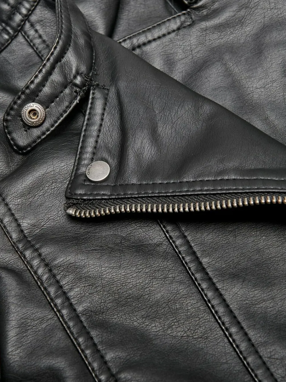 ONLY KIDS Faux Leather Biker Jacket^ Jackets & Coats|Snowsuits & Coats