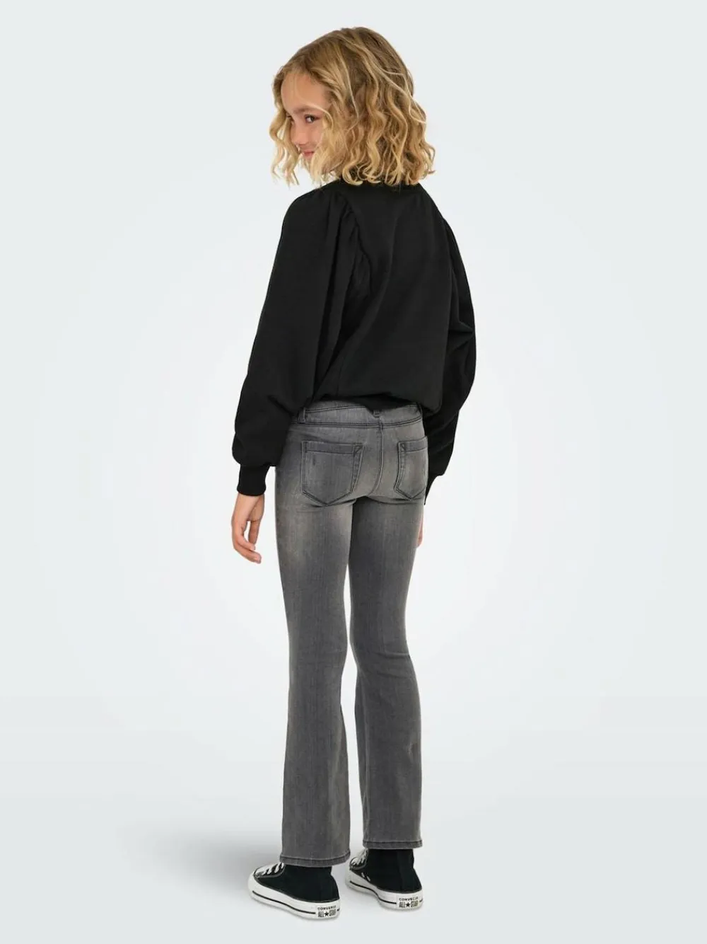 Best ONLY KIDS Grey Flared Leg Jeans