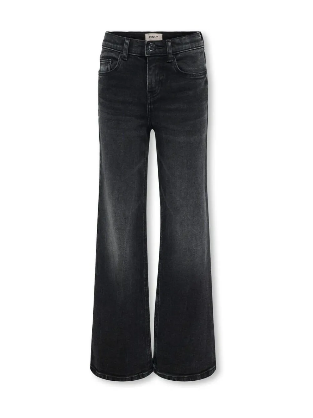 ONLY KIDS Wide Leg Denim Jeans With Stretch