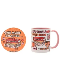 Discount Next Orange Happiness is a Good Book Gift Set
