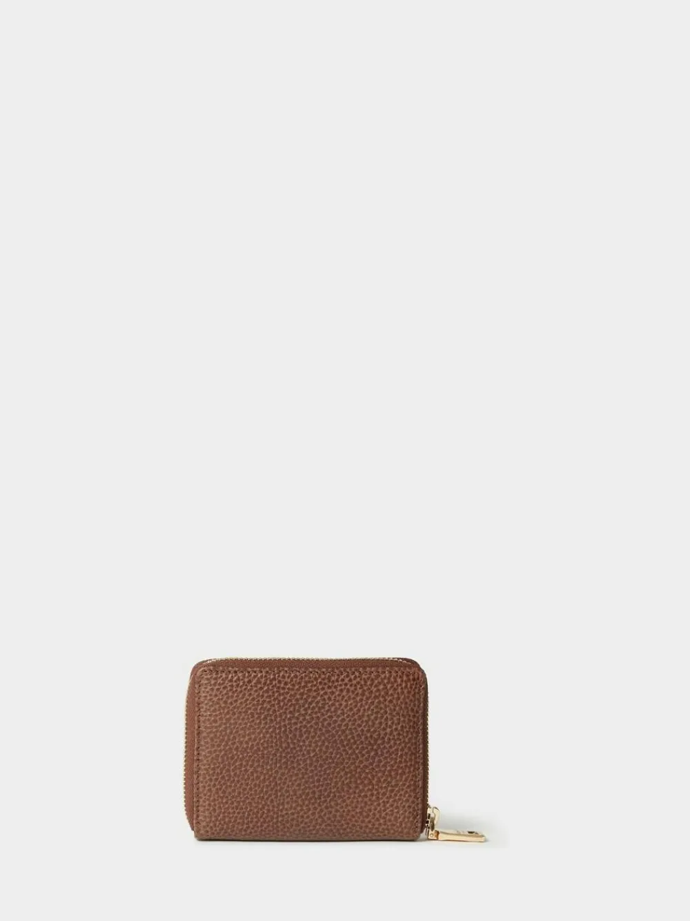Osprey London The Core Small Leather Zip Around Purse Brown
