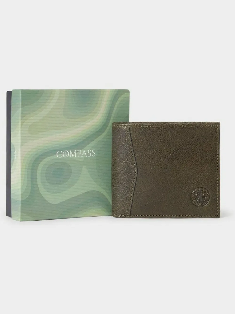 Osprey London The Compass Leather Coin Wallet^ Wallets