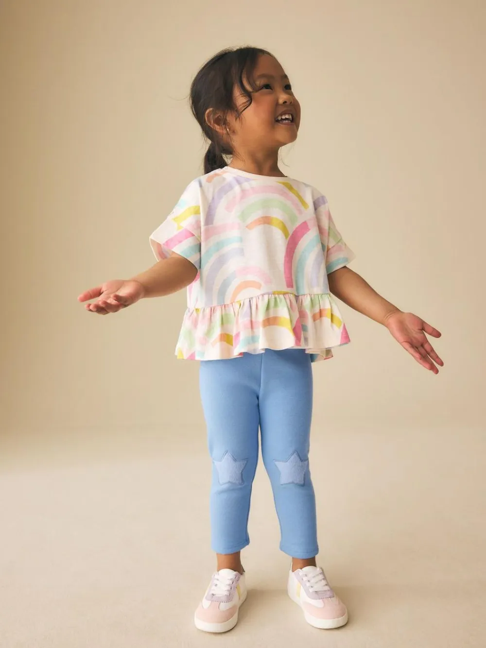 New Next Pale Blue Leggings (3mths-7yrs)