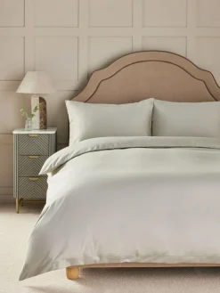 Next Pale Sage Green Collection Luxe 300 Thread Count 100% Cotton Sateen Satin Stitch Luxury Duvet Cover And Pillowcase Set^ Bedsets & Duvet Covers