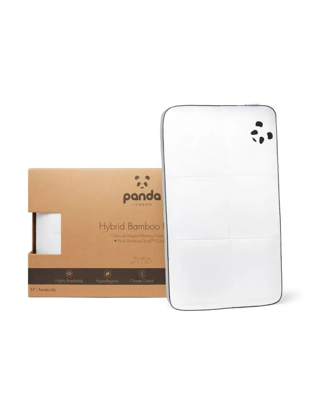 Panda London Medium Panda Hybrid Pillow^ Duvets & Pillows