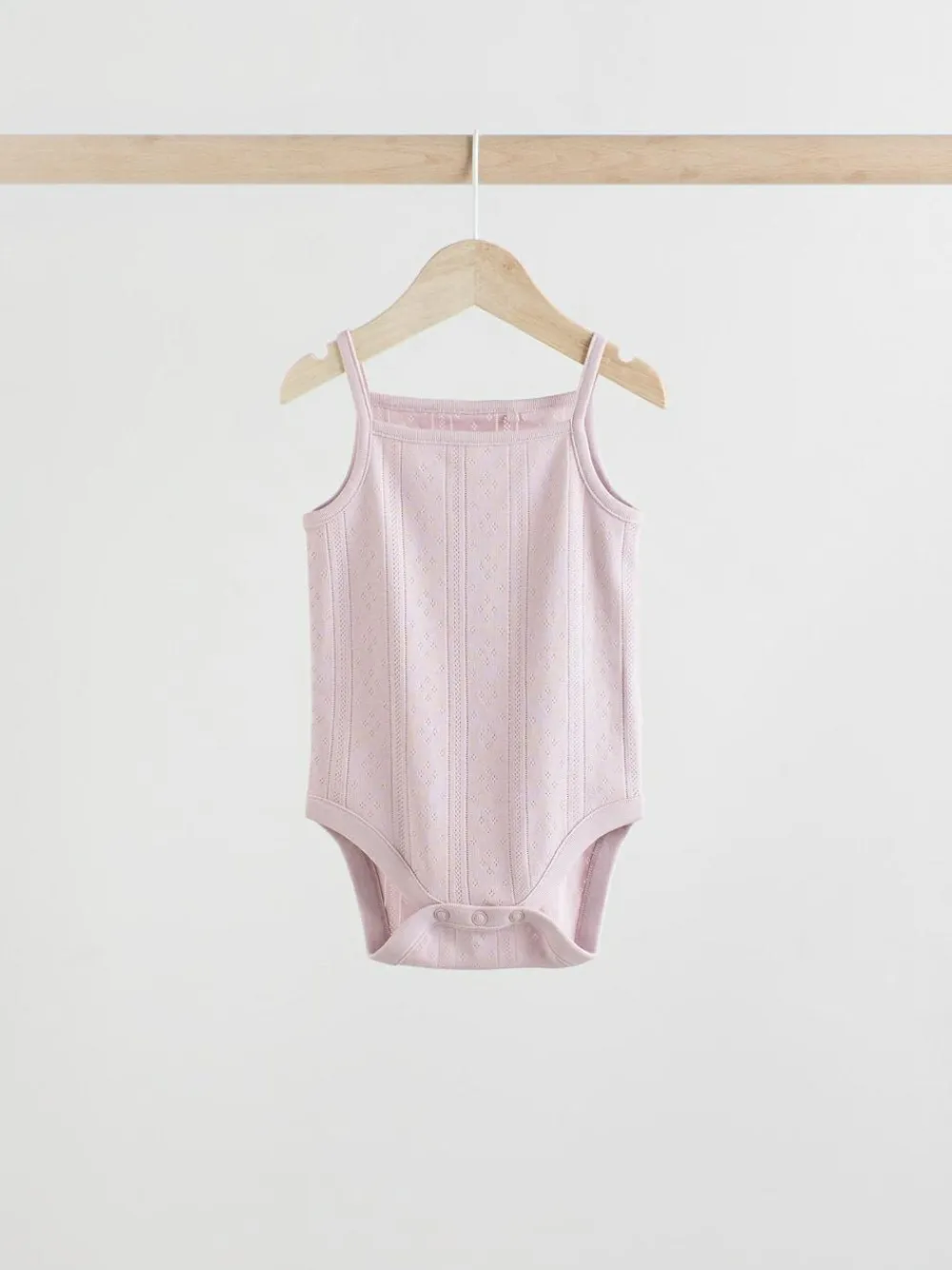 Next Pastel 5 Pack Vest Pointelle Baby Bodysuits^BOY Unisex|Bodysuits & Vests