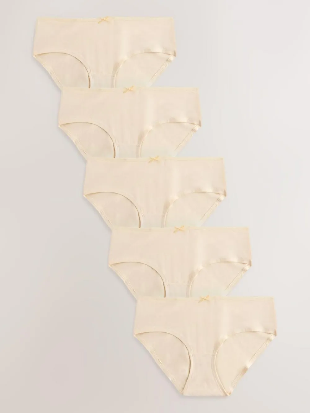 Next Pastel Rose Nude Boyshort Cotton Rich Knickers 5 Pack^Women Panties