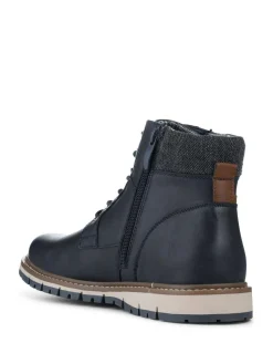 Pavers Lace Up With Fabric Cuff Boots^ Boots|Boots