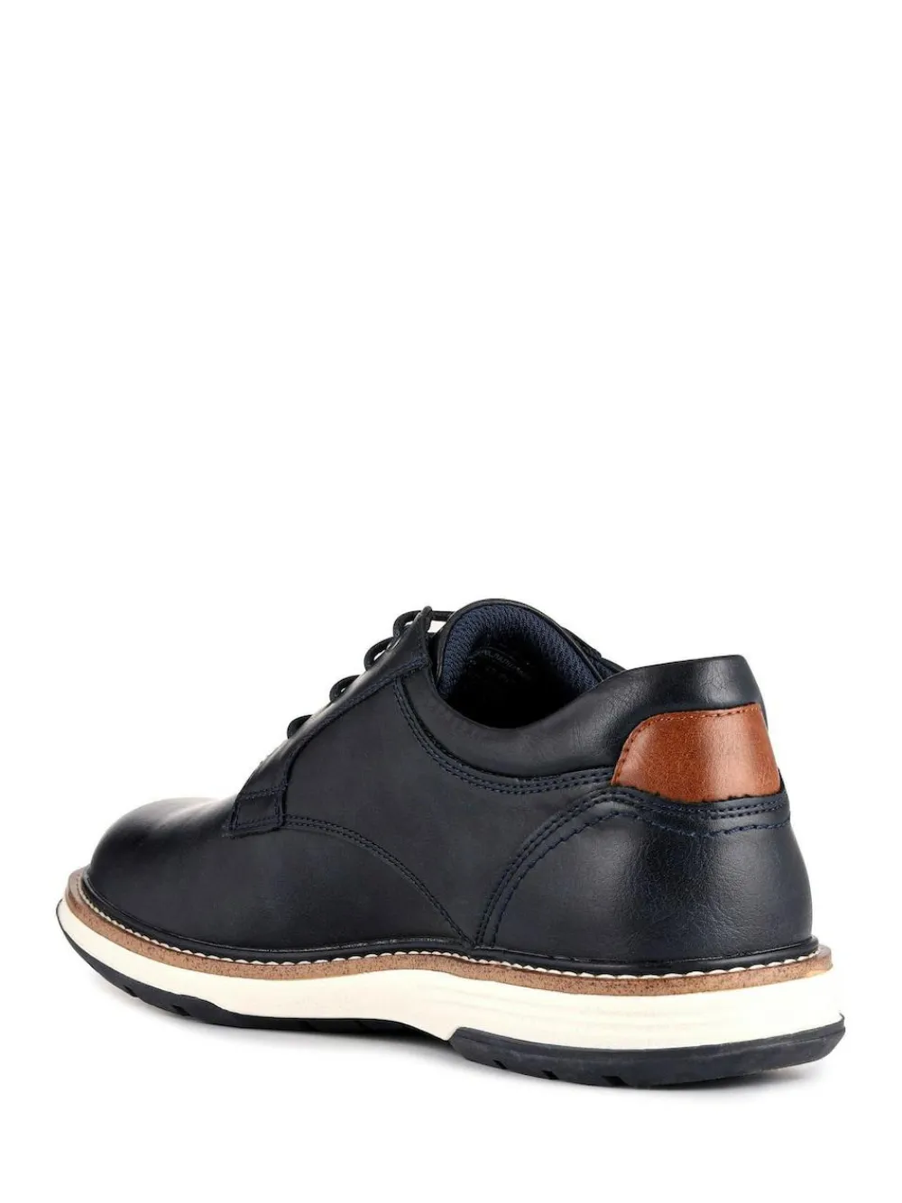 New Pavers Wide Fit Lace-Up Casual Shoes Blue