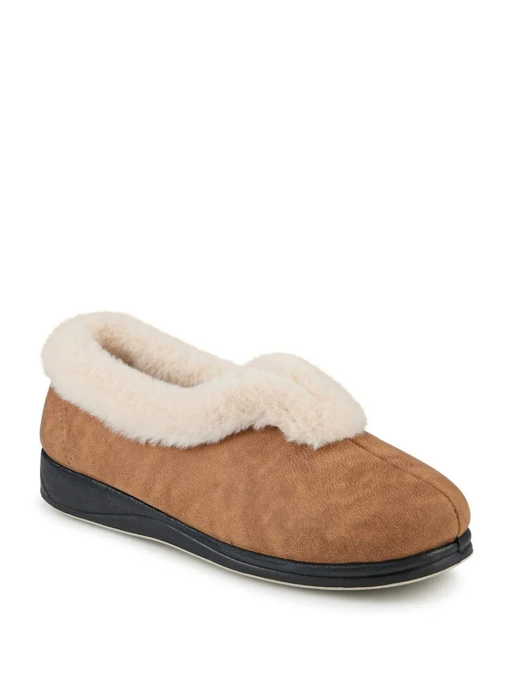 Pavers Wide Fit Memory Foam Cosy Slippers^Women Wide Fit & Extra Wide Fit|Slippers