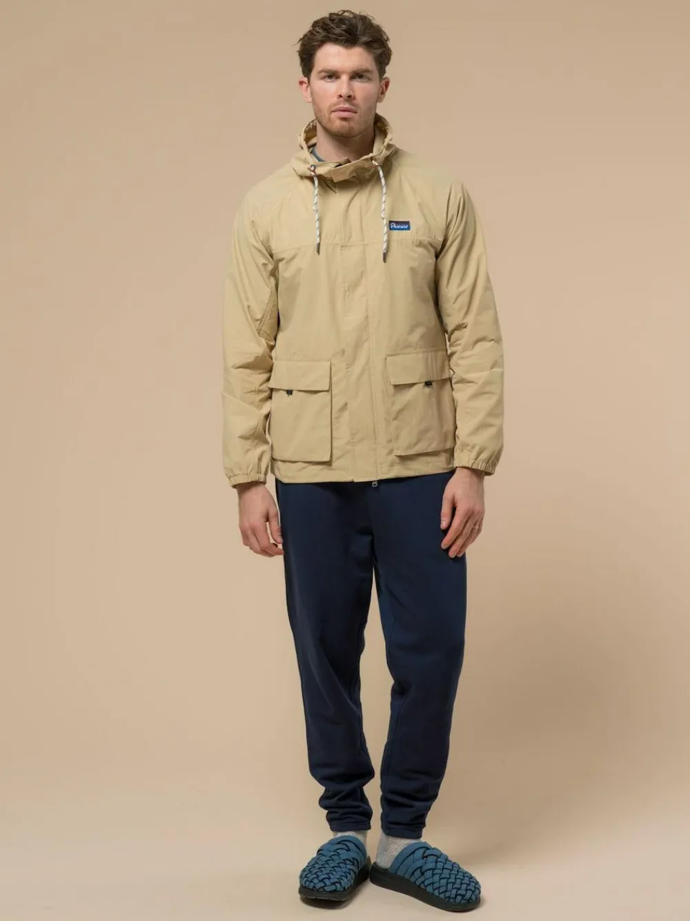 Best Penfield Mens Relaxed Fit 100% Cotton Original Logo Joggers Blue