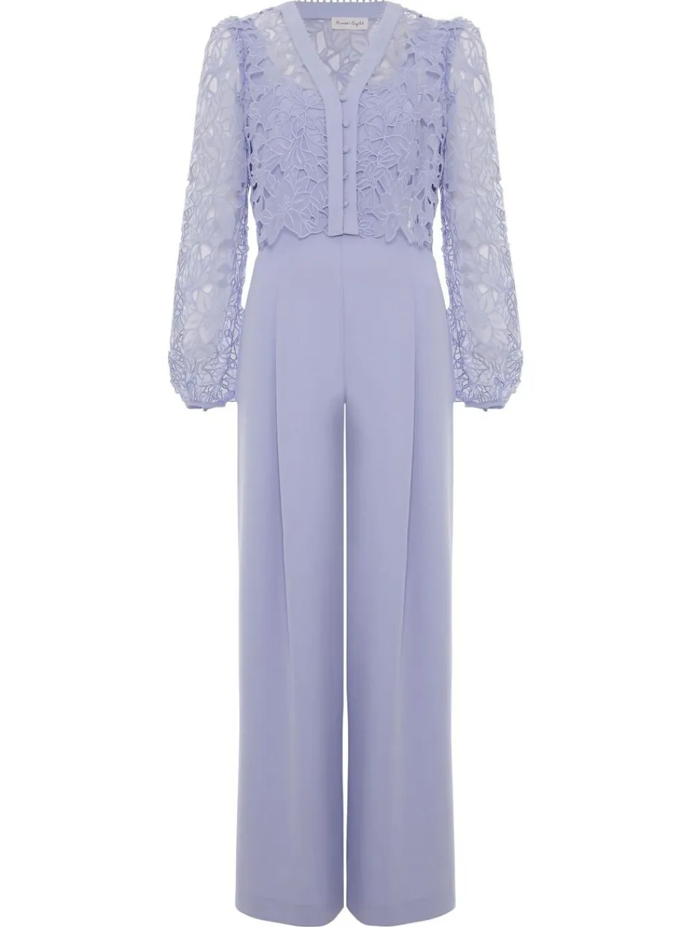 Clearance Phase Eight Blue Petite Winona Lace Jumpsuit