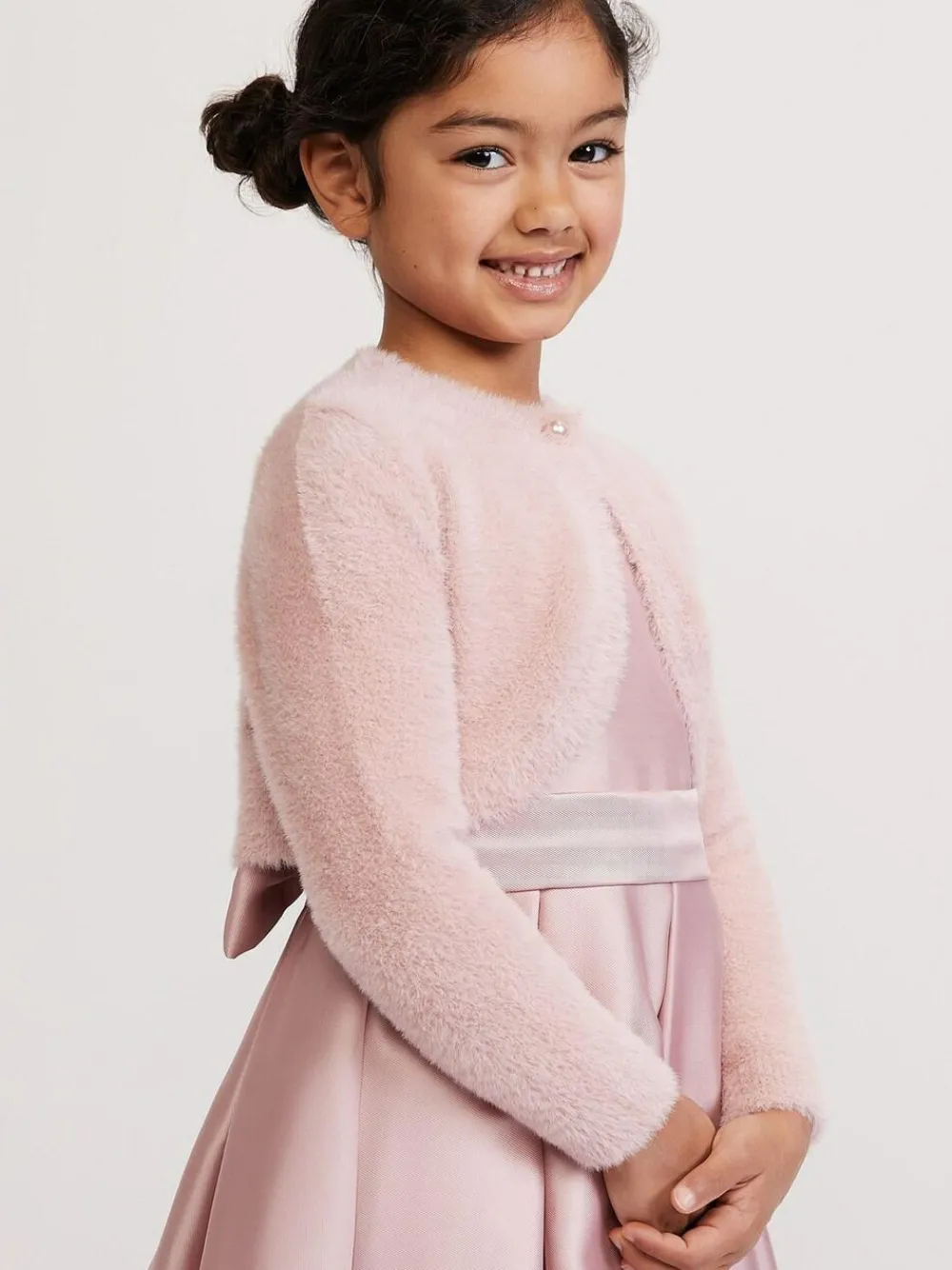 Discount Phase Eight Pink Giselle Antique Rose Fluffy Cover-Up