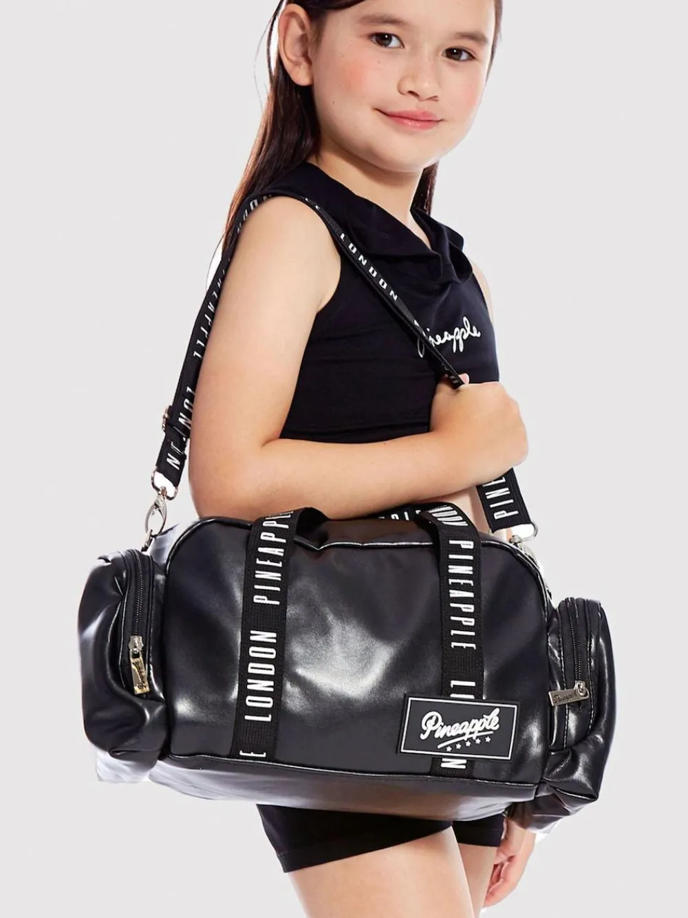 Discount Pineapple Mini Holdall Dance Kit Bag Black