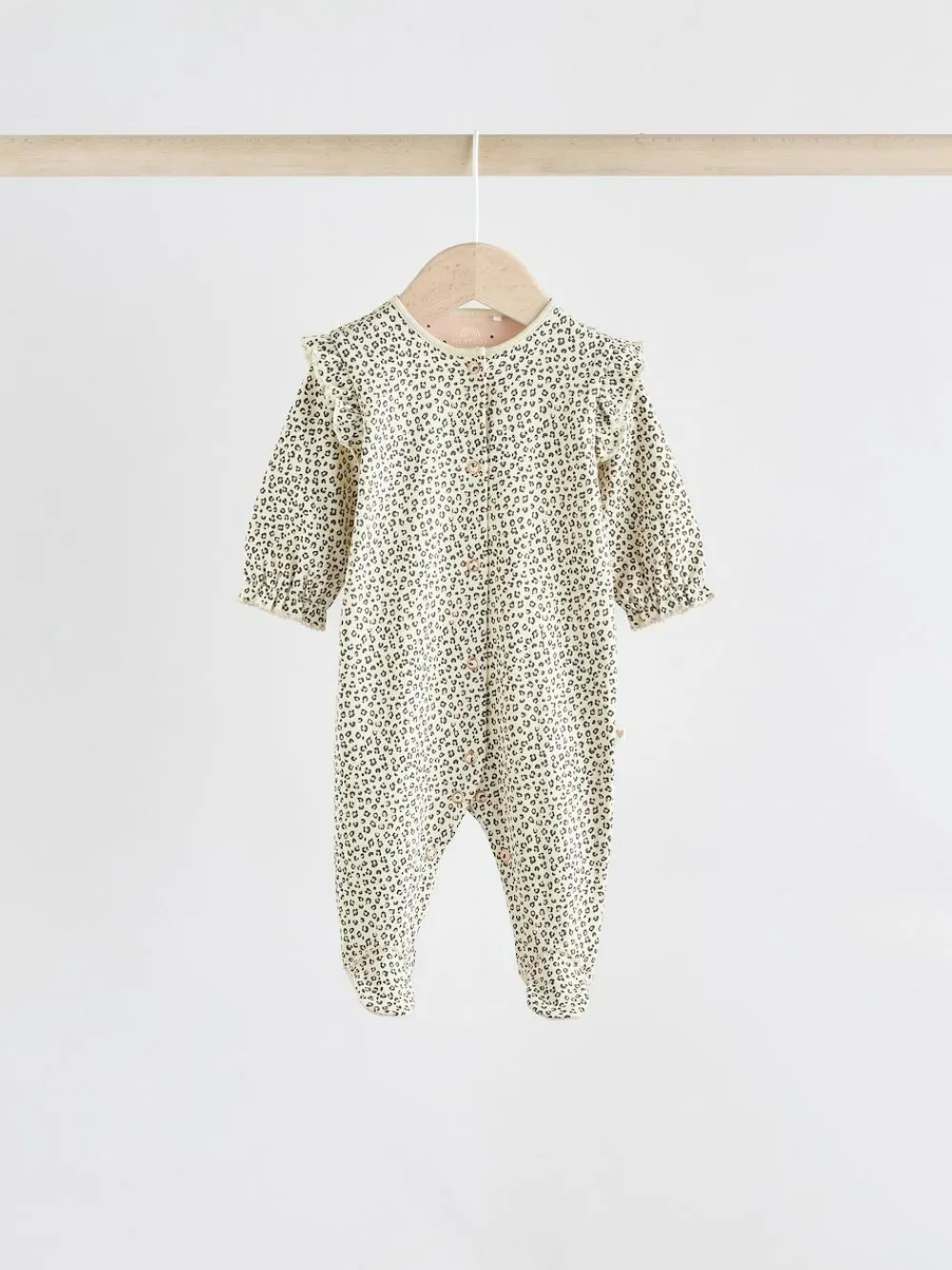 Best Next Pink 3 Pack Baby Sleepsuits with Matching Turbans (0mths-2yrs)