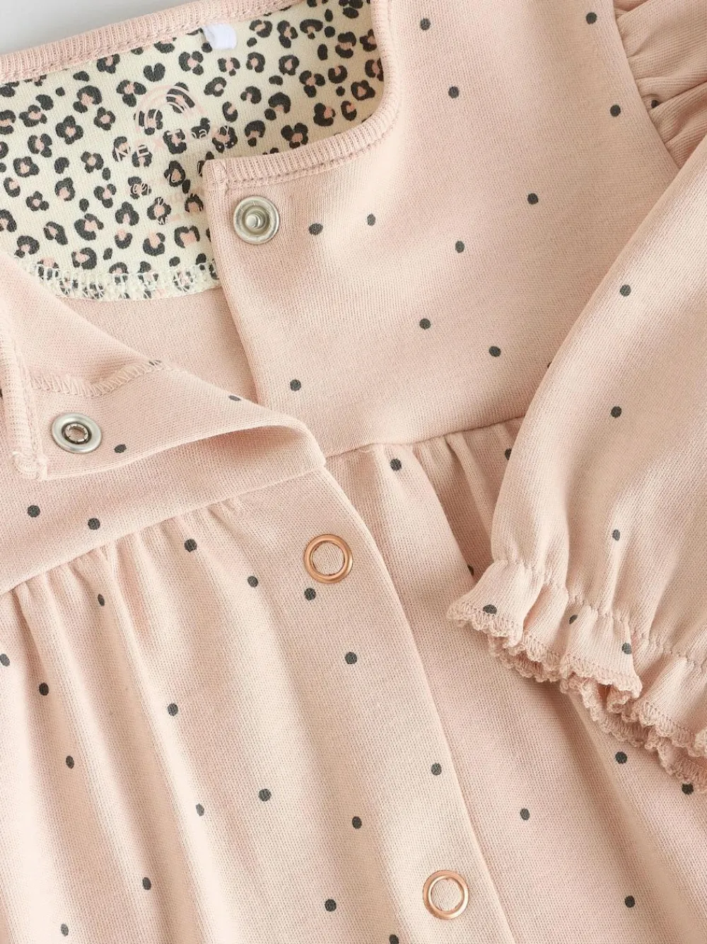 Best Next Pink 3 Pack Baby Sleepsuits with Matching Turbans (0mths-2yrs)