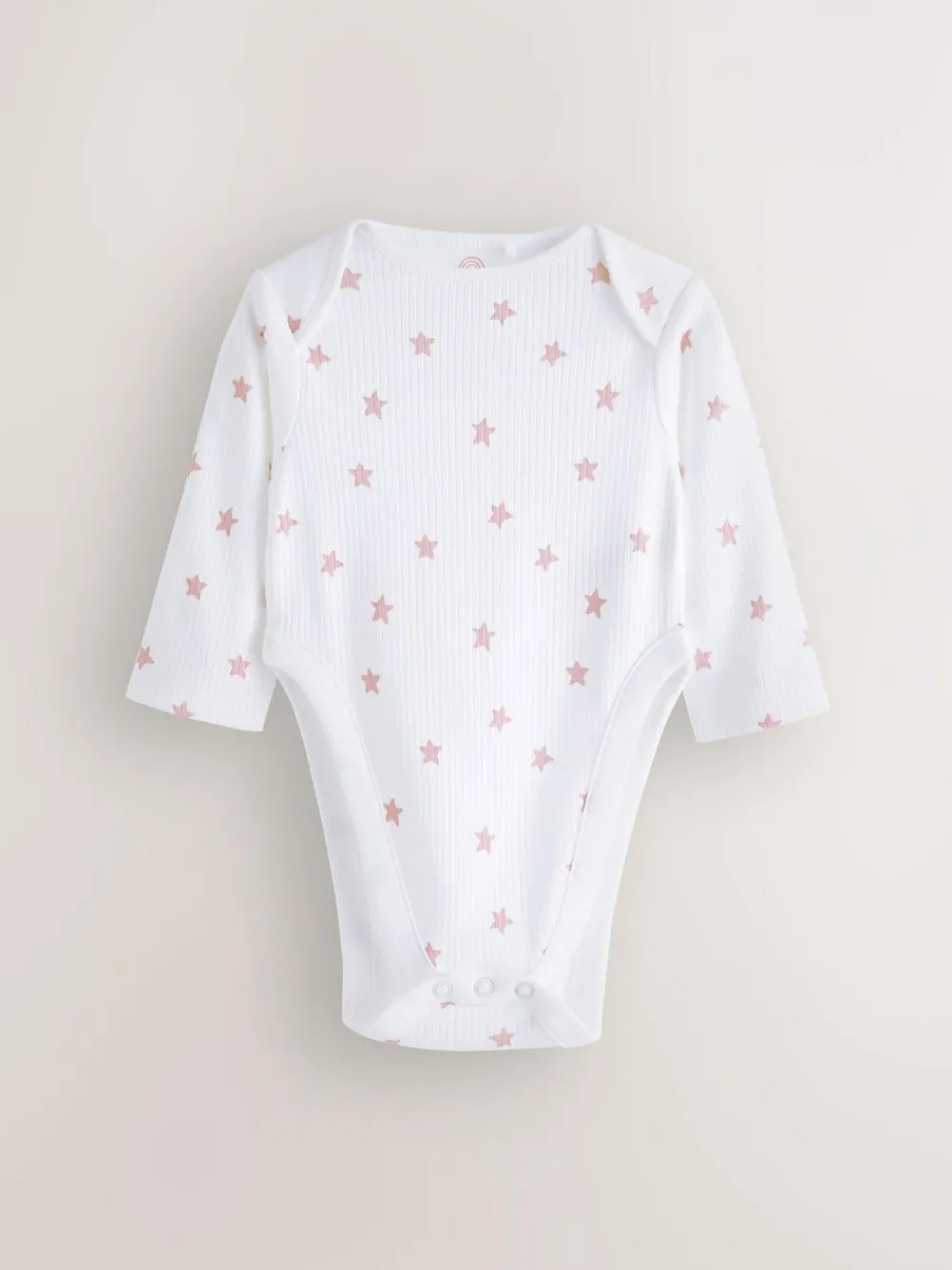 Next Pink 3 Pack Hip Dysplasia Long Sleeve Baby Bodysuits^ Bodysuits & Vests|Vests