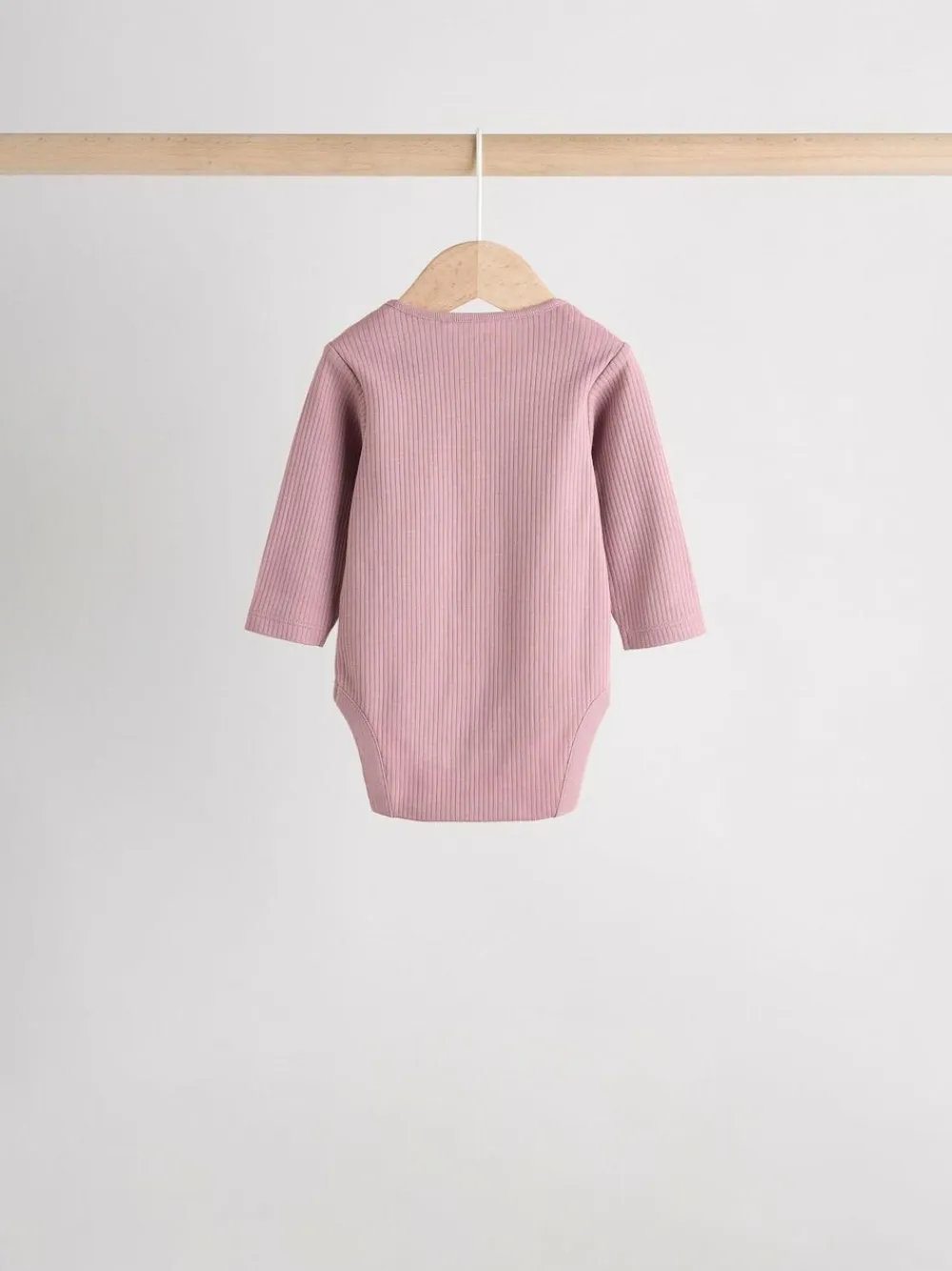 Next Pink 5 Pack Long Sleeve Baby Bodysuits^ Bodysuits & Vests|Vests