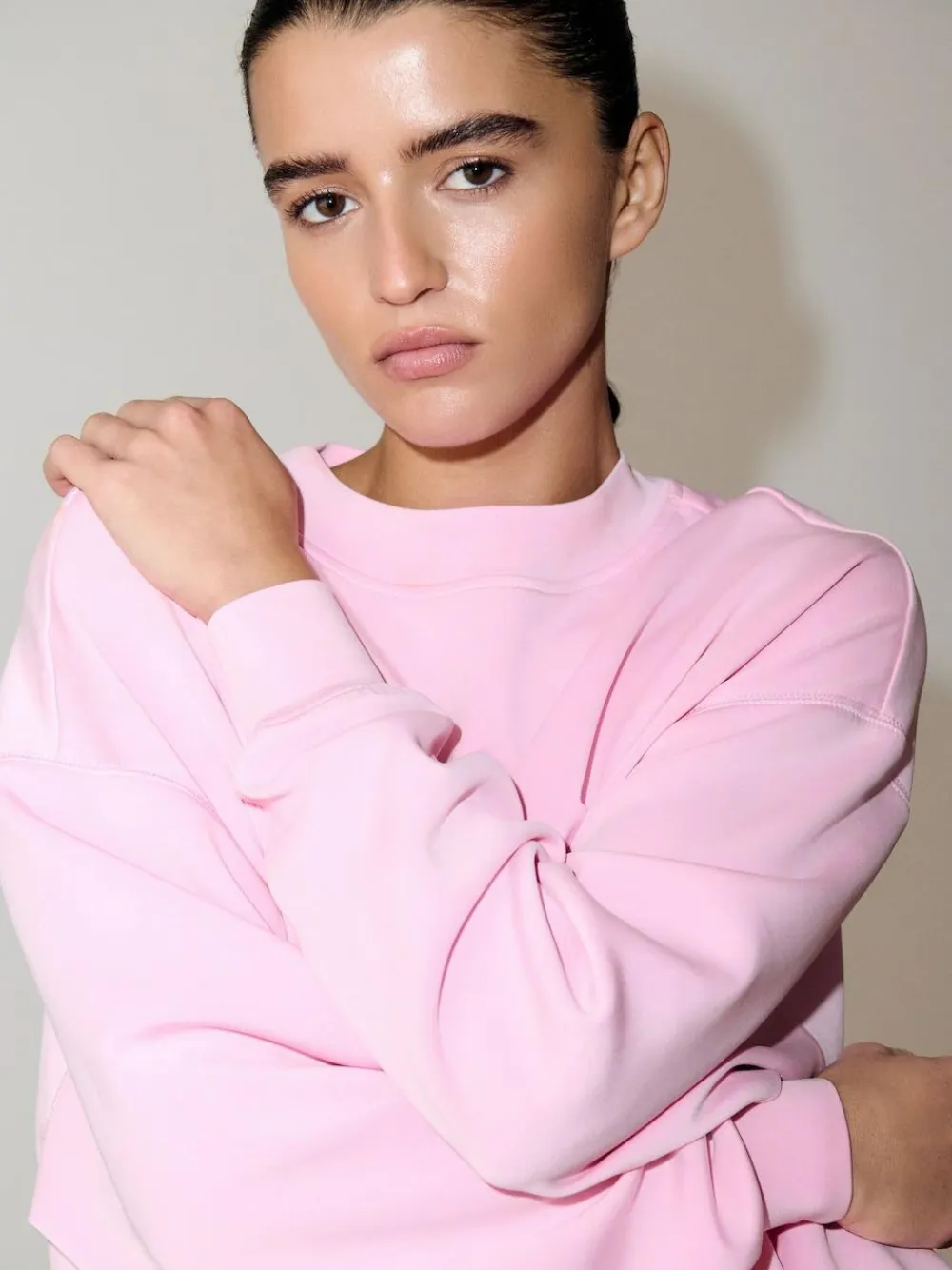 Next Pink Active Modal Supersoft Sweatshirt^Women Hoodies & Sweatshirts