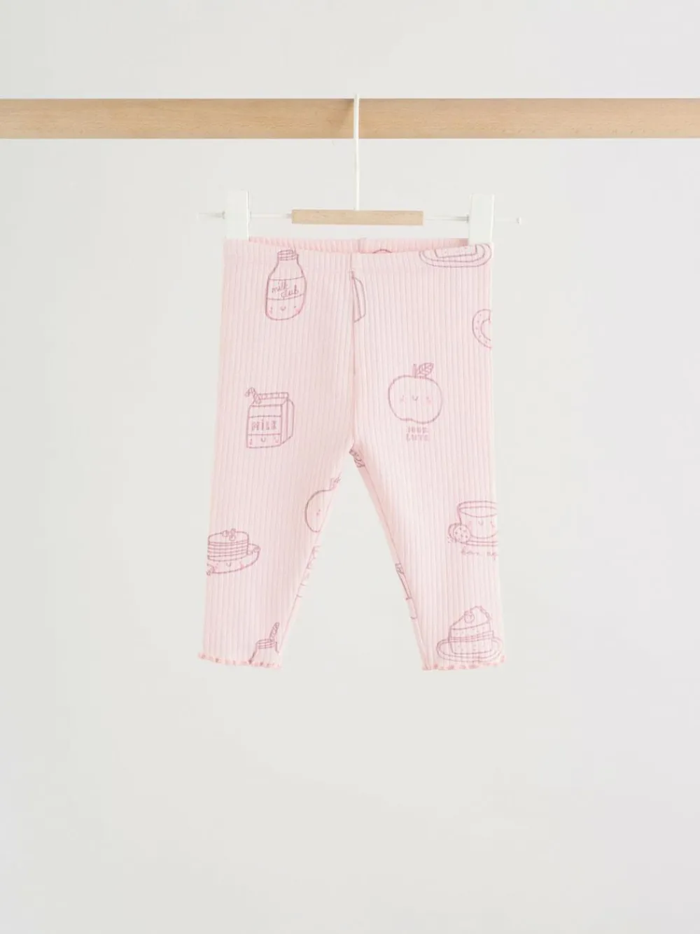 New Next Baby Sweatshirt and Leggings 2 Piece Set (0mths-2yrs) Pink