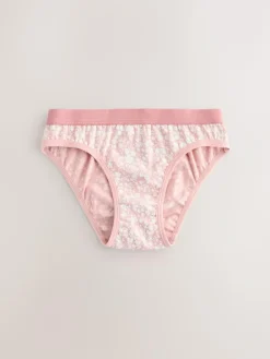 Best Next Bikini Briefs 5 Pack (1.5-16yrs) Pink