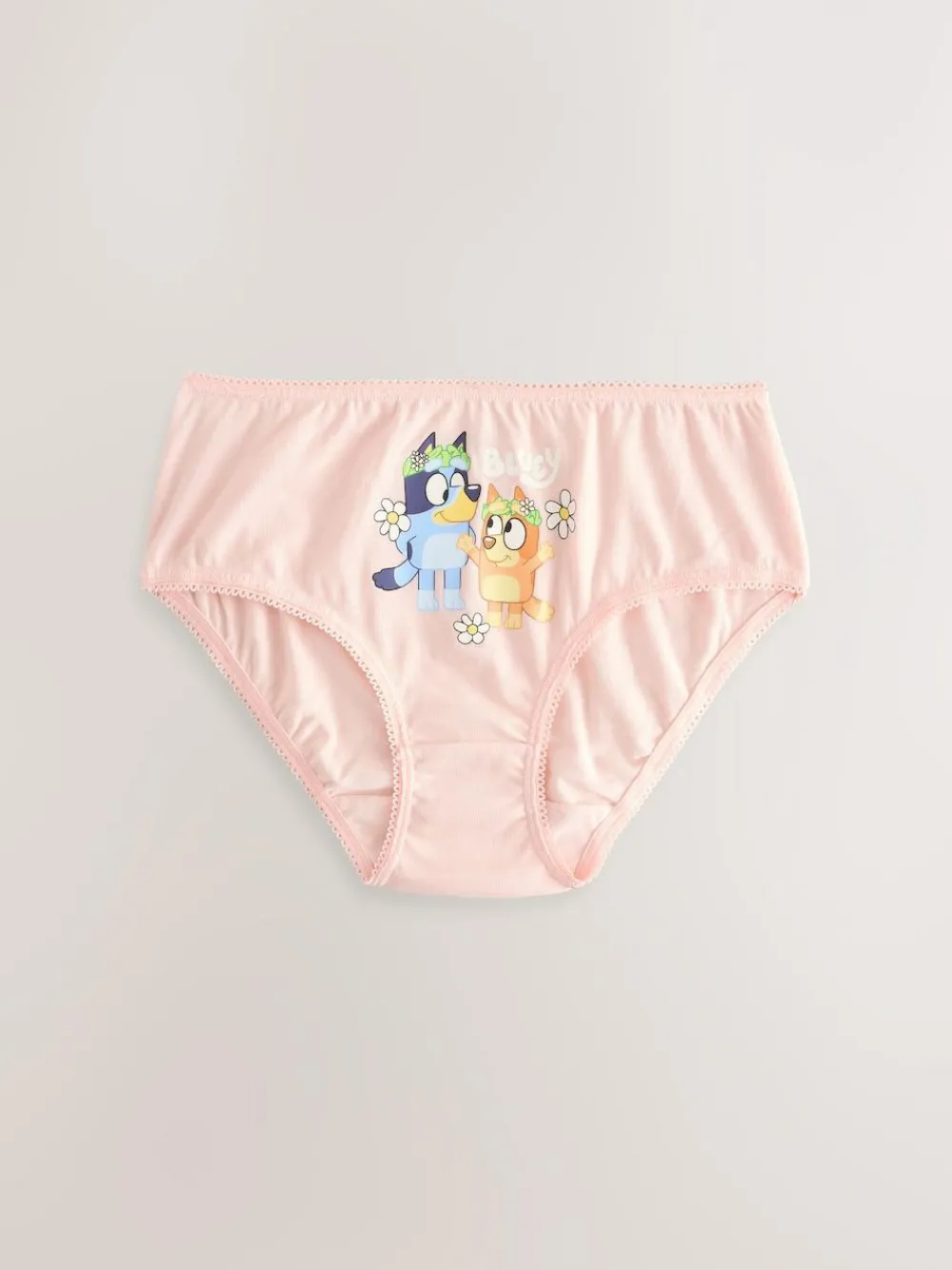 Next Pink Bluey Briefs 5 Pack (1.5-8yrs)^ Underwear