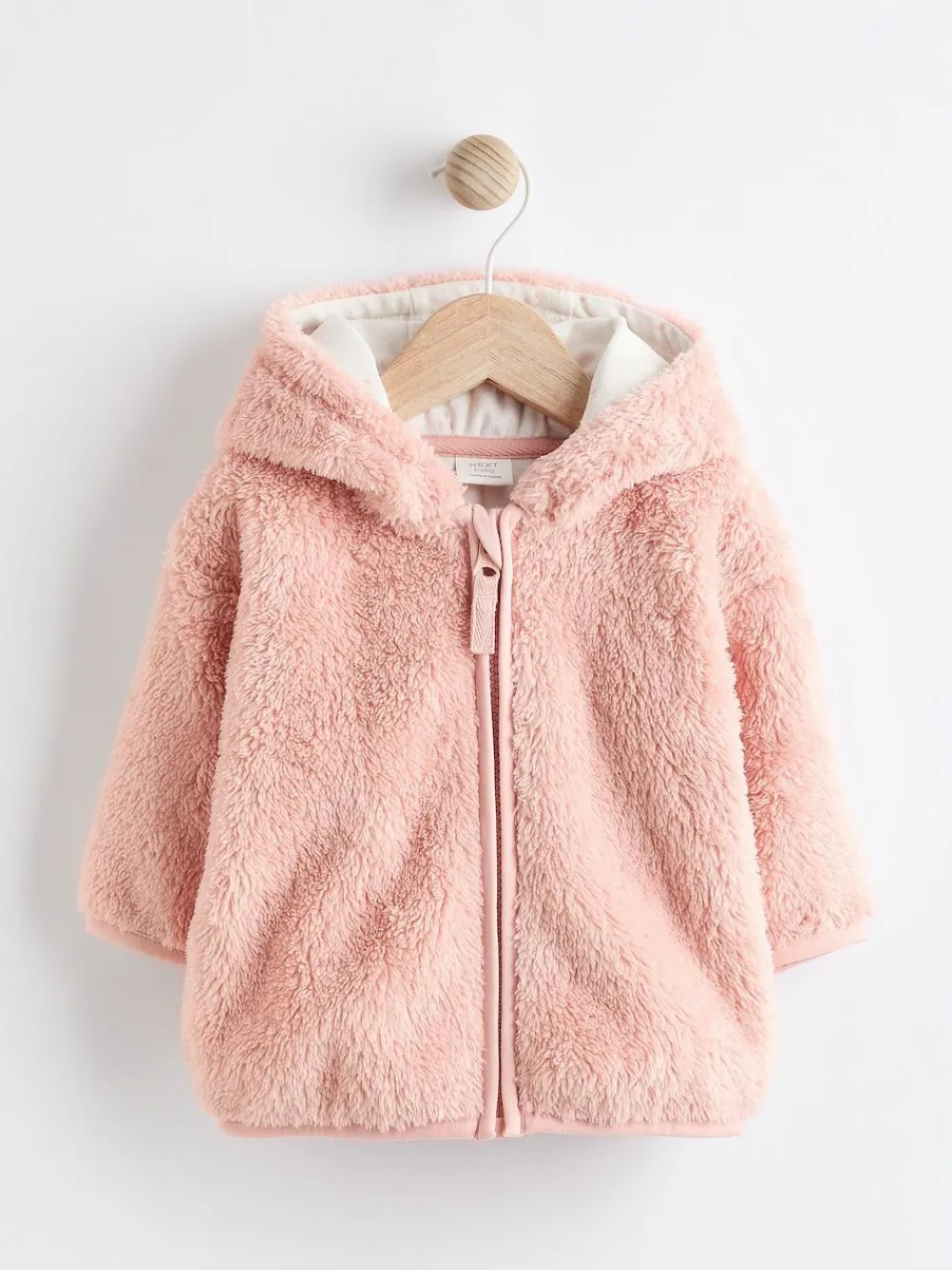 Next Fleece Baby Hooded Jacket (0mths-2yrs)^ Baby Winter Clothing|Coats, Jackets & Pramsuits