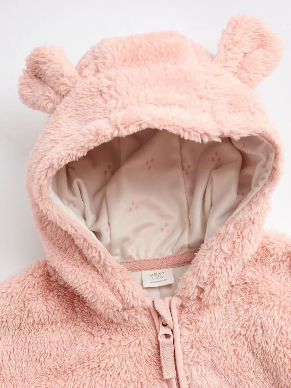 Next Fleece Baby Hooded Jacket (0mths-2yrs)^ Baby Winter Clothing|Coats, Jackets & Pramsuits