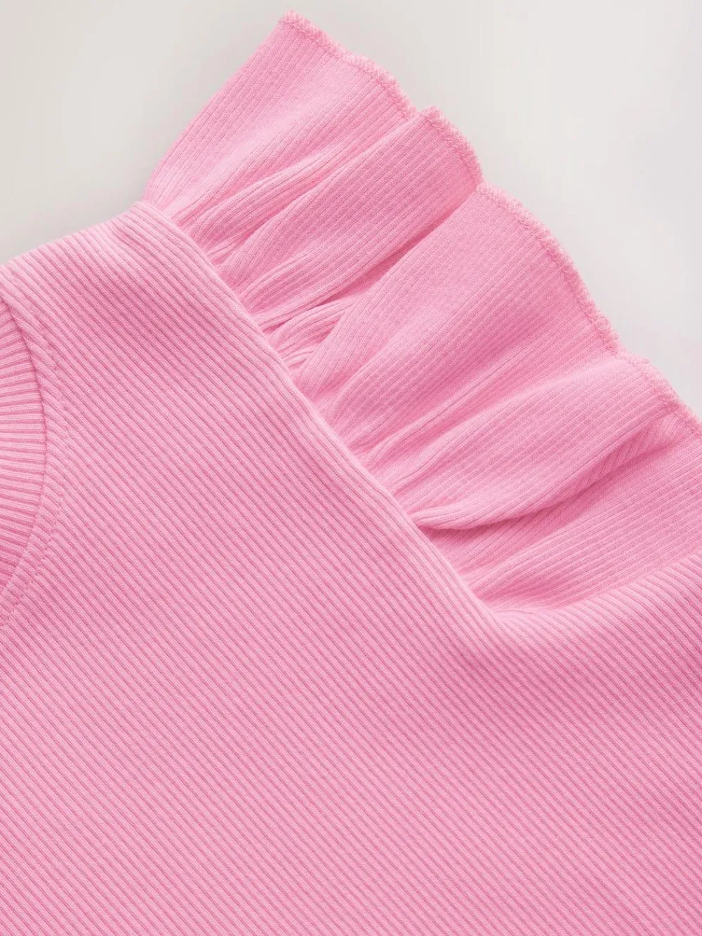 Next Frill Shoulder Ribbed Vest (3mths-7yrs)^ Underwear|Vests