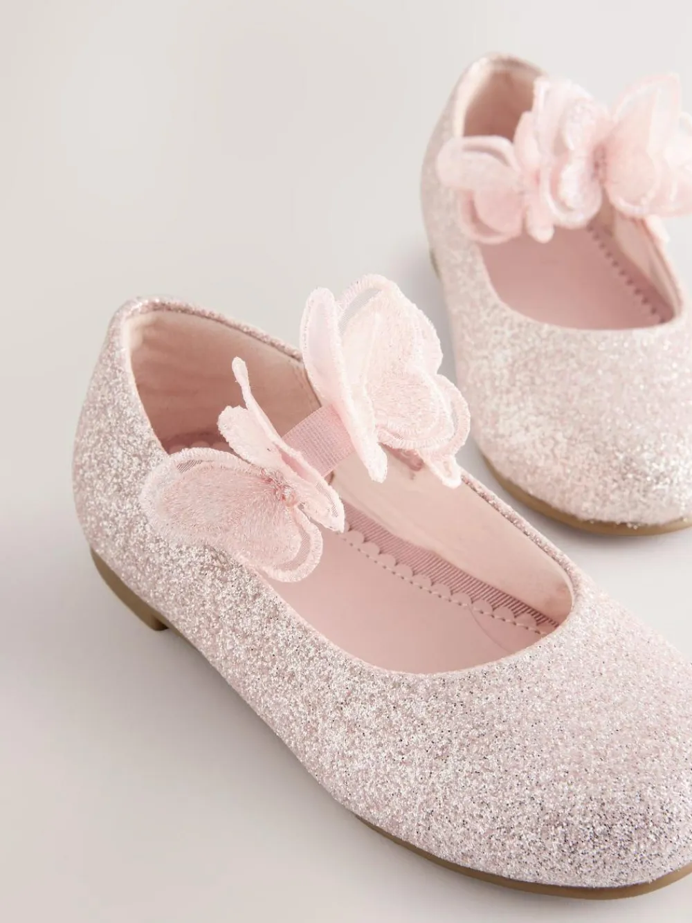 Next Glitter Butterfly Strap Occasion Shoes^ Shoes