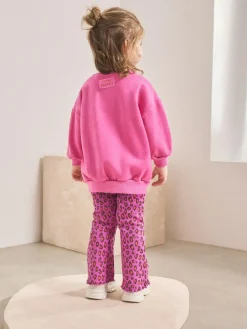 Next Sweatshirt & Flare Leggings Set (3mths-7yrs)^ Sweatshirts & Hoodies|Sweatshirts & Hoodies