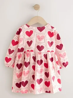 Next Long Sleeve Jersey Dress (3mths-7yrs)^ Dresses|Occasionwear