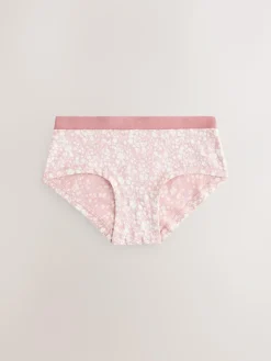 Online Next Pink Hipsters Briefs 7 Pack (2-16yrs)