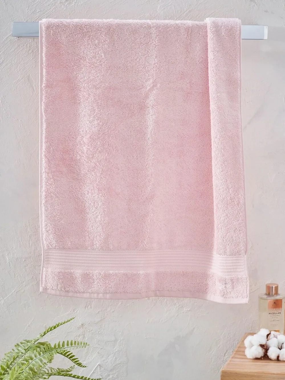 Next Pink Light Egyptian Cotton Towel^ Towels & Bathmats