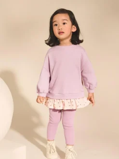 Best Next Long Sleeve Top and Leggings Set (3mths-7yrs) Pink