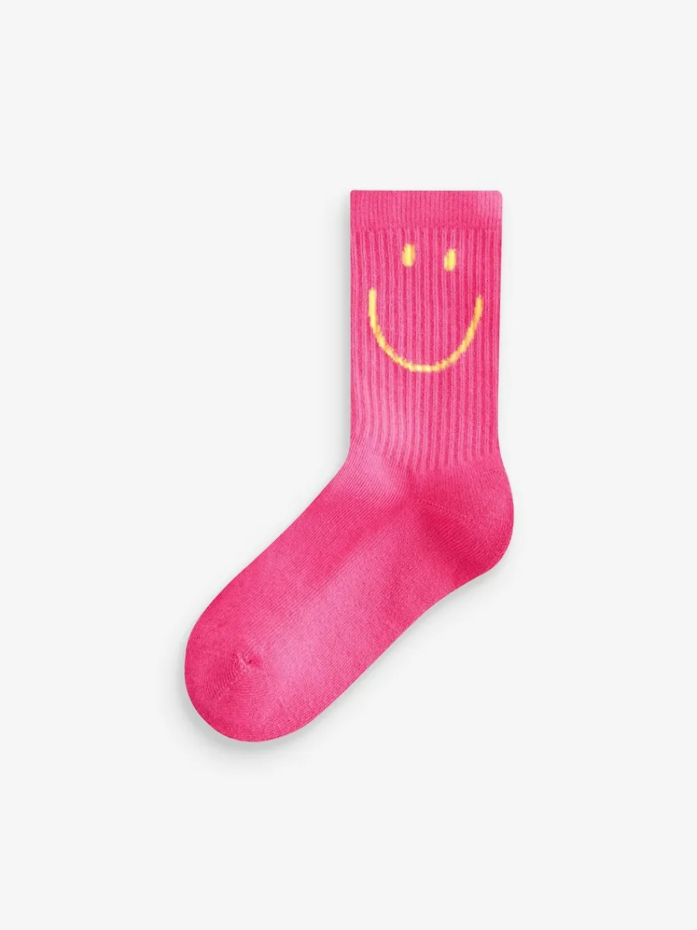 Discount Next Pink, Purple and Teal Blue Character 3 Pack Cotton Rich Cushioned Sole Ankle Socks