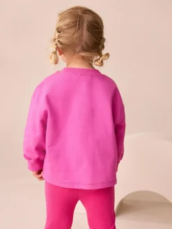 Next Pink Rainbow Cloud Character Long Sleeve T-Shirt (3mths-7yrs)^ Tops|Tops