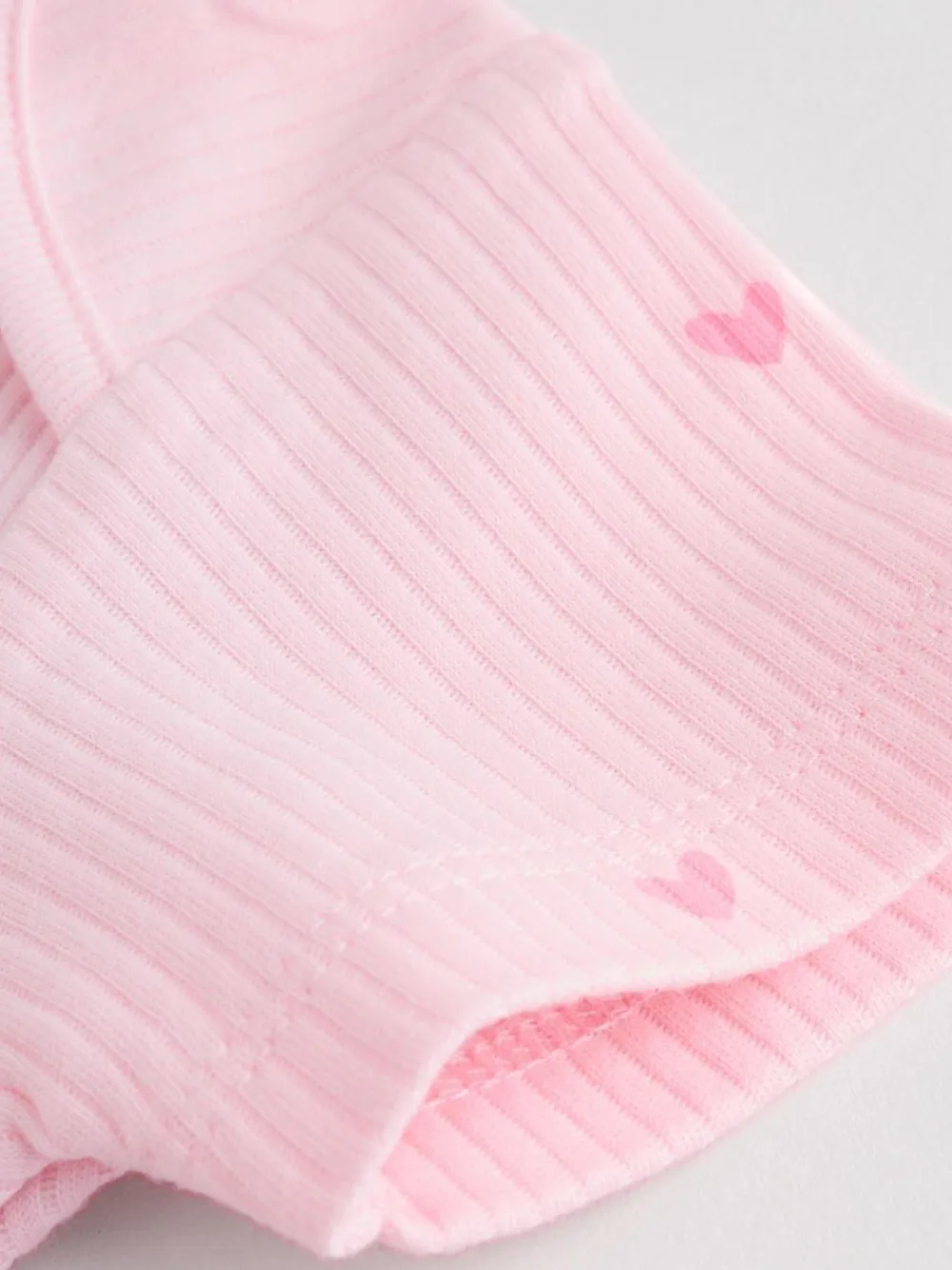 Discount Next Pink Short Sleeve Baby Bodysuits 5 Pack