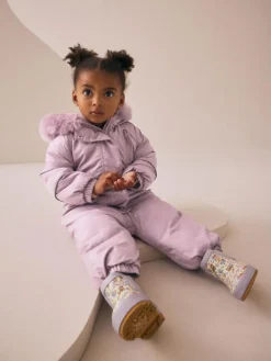 Next Shower Resistant Snowsuit (3mths-7yrs)^ Baby Winter Clothing|Coats, Jackets & Pramsuits