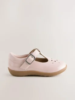 Next Standard Fit (F) First Walker T-Bar Touch Fastening Shoes^ Shoes|First Shoes