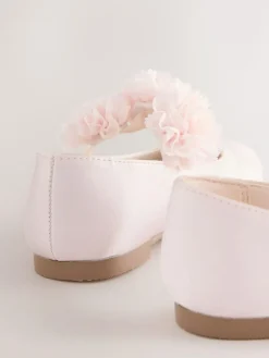 Next Standard Fit (F) Satin Flower Girl Occasion Mary Jane Shoes^ Occasionwear|Shoes
