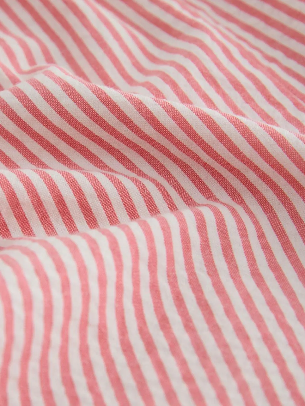 Next 100% Cotton Barrel Playsuit (3-16yrs) Pink Stripe