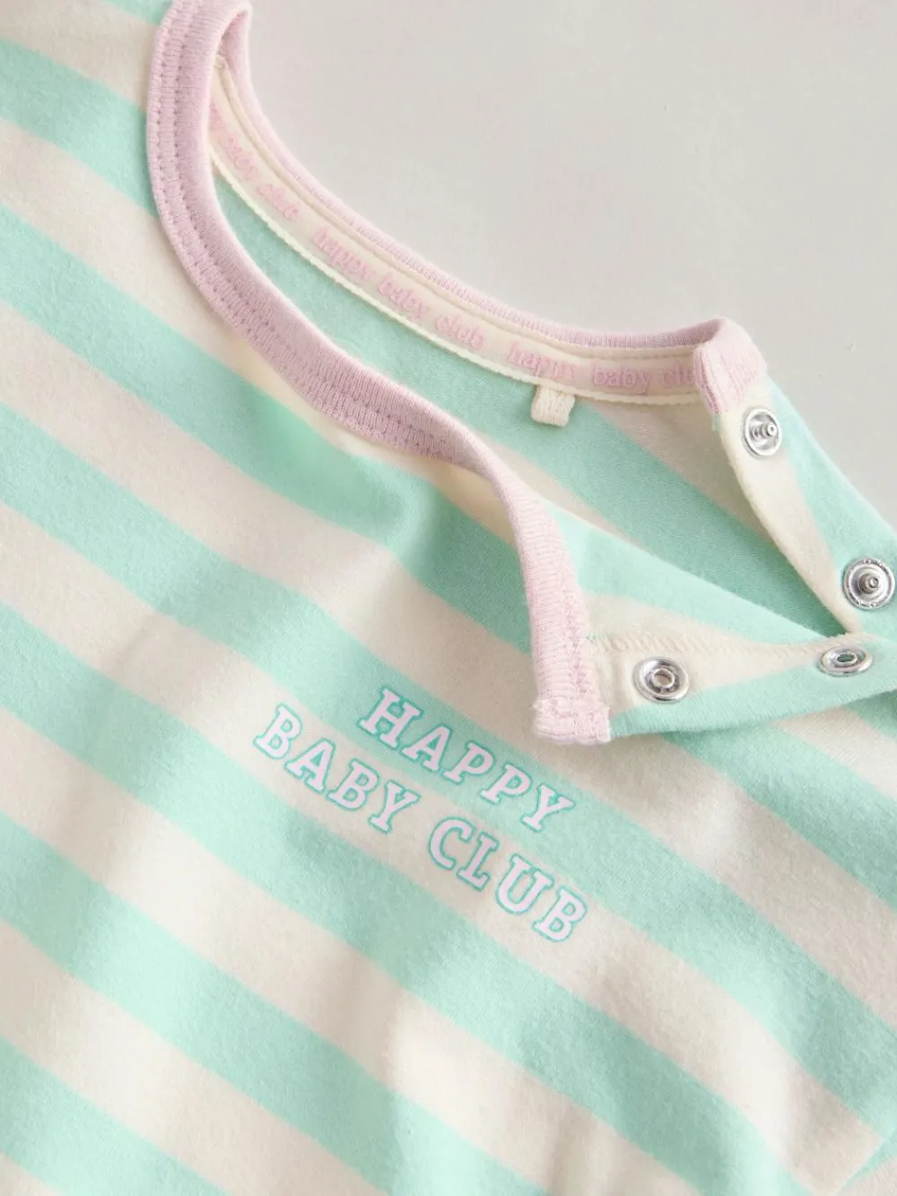 Next Pink Stripe Long Sleeve Top And Leggings Set 6 Piece (0mths-3yrs)^ Tops