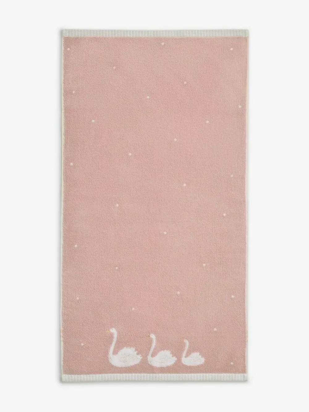 Next Pink Swan 100% Cotton Towel^ Towels & Bathmats