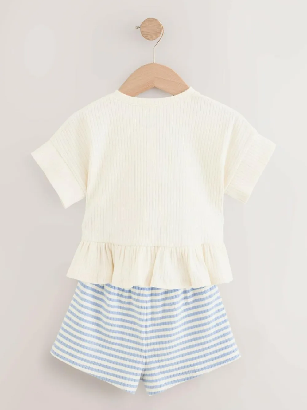 Best Next Pink T-Shirt & Short 2 Pack Set (3mths-7yrs)